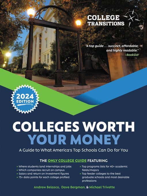 Title details for Colleges Worth Your Money by Andrew Belasco - Available